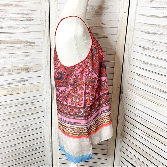CLOVER CANYON | Patterned Flowy Tank Top XS - Picture 9 of 11